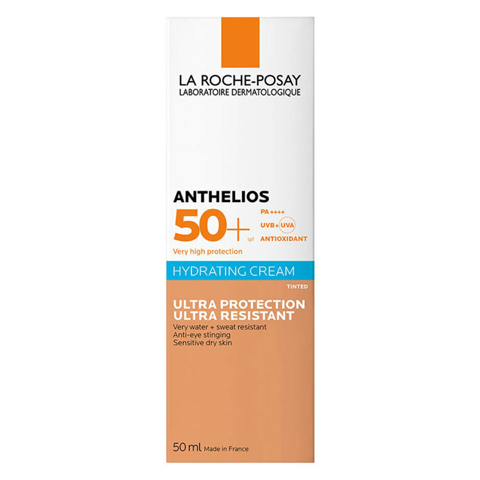 anthelios hydrating tinted cream spf50