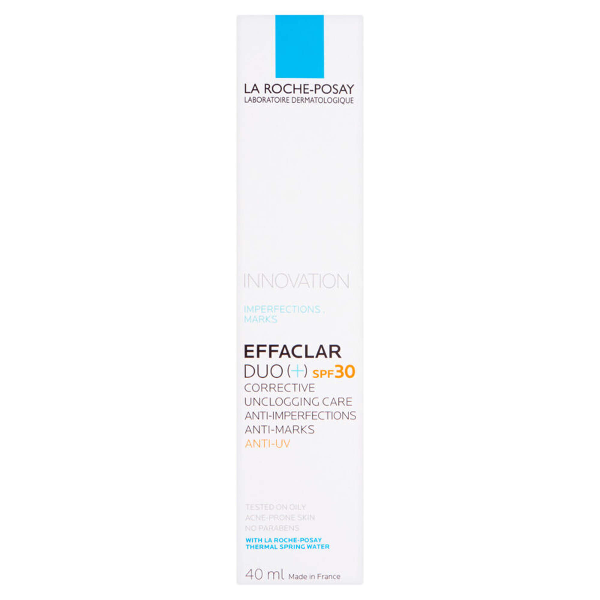 3337875549493_Effaclar-Duo-[+]-SPF-30-with-Niacinamide_40ml_01_La-Roche-Posay