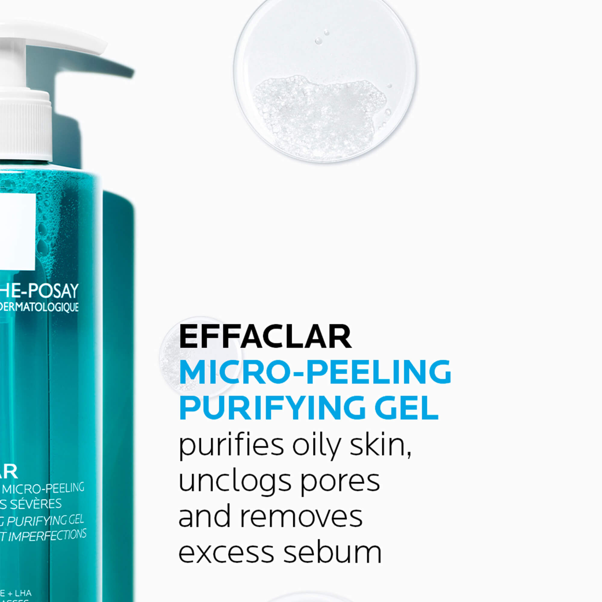 Effaclar Micropeeling Gel Face Care La RochePosay UK