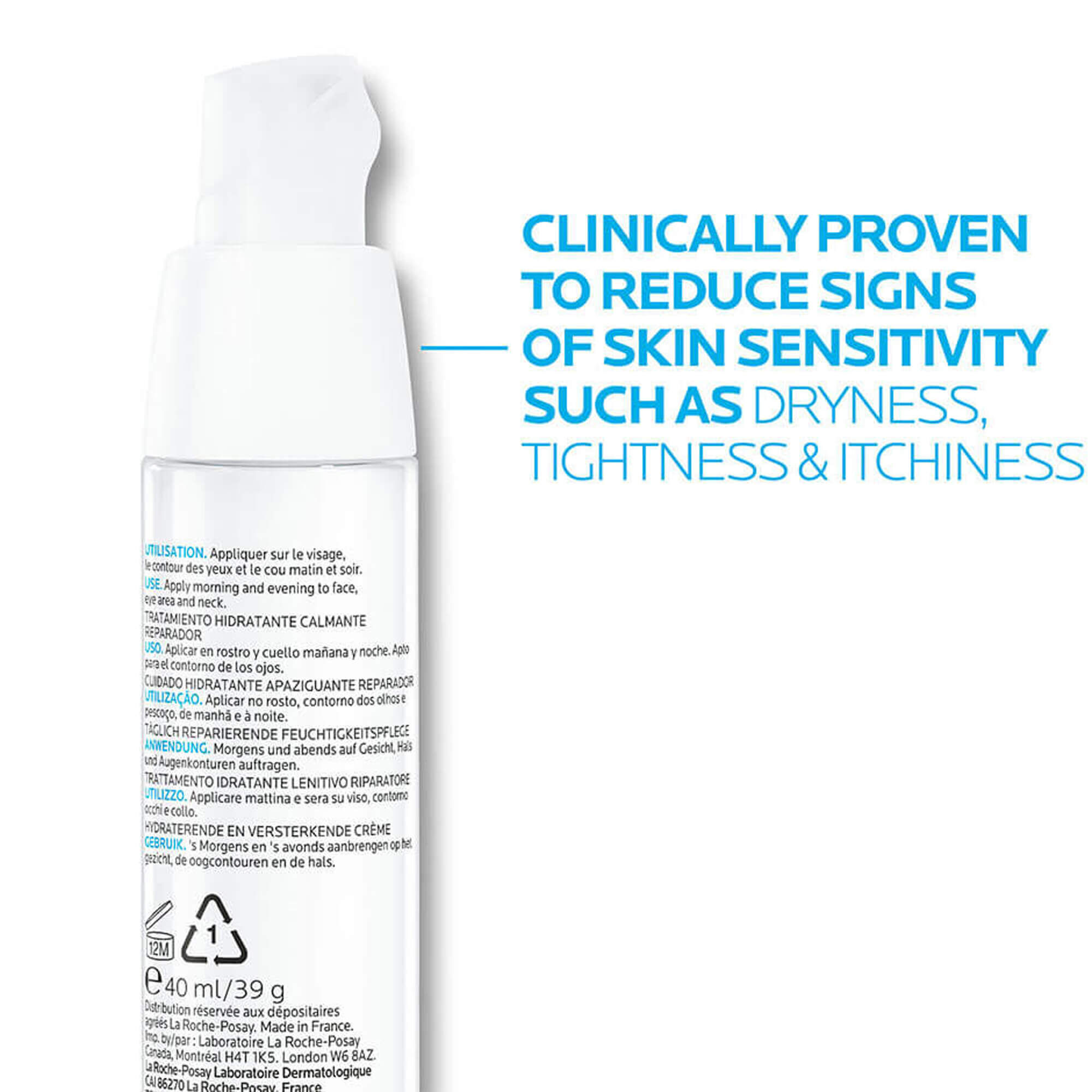Toleriane Dermallergo Soothing Cream For Sensitive Skin 40ml