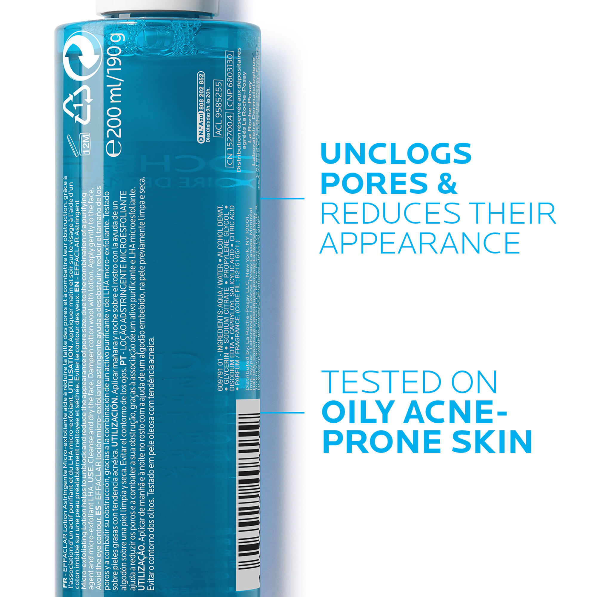 Effaclar outlet clarifying solution