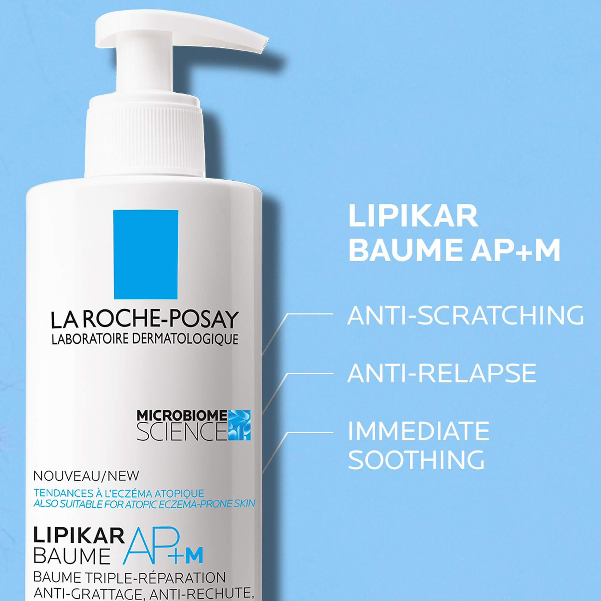 Lipikar Balm AP+M Moisturiser For Dry Skin 400ml