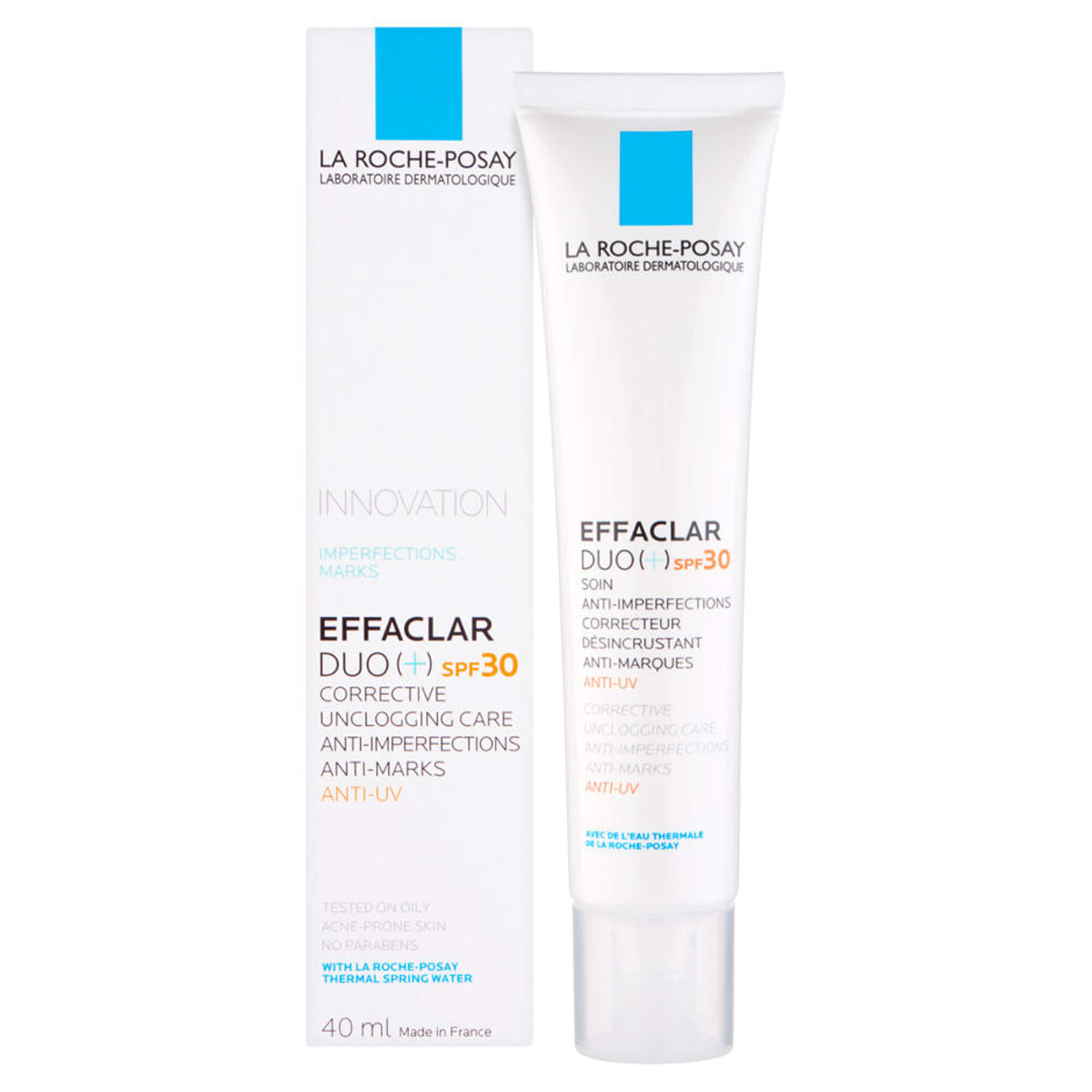 3337875549493_Effaclar-Duo-[+]-SPF-30-with-Niacinamide_40ml_01_La-Roche-Posay