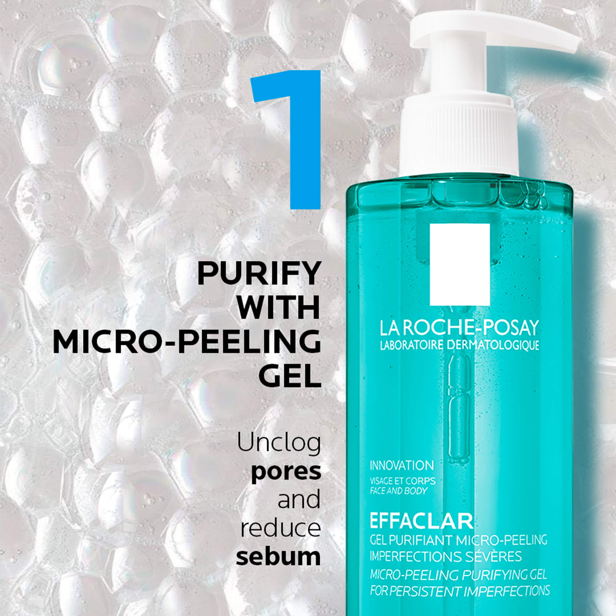 Effaclar Micropeeling Gel | Face Care | La Roche-Posay UK