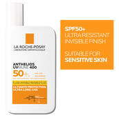 Anthelios UVMune 400 Invisible Fluid Spf50+ Sun Cream For Sensitive Skin 50ml