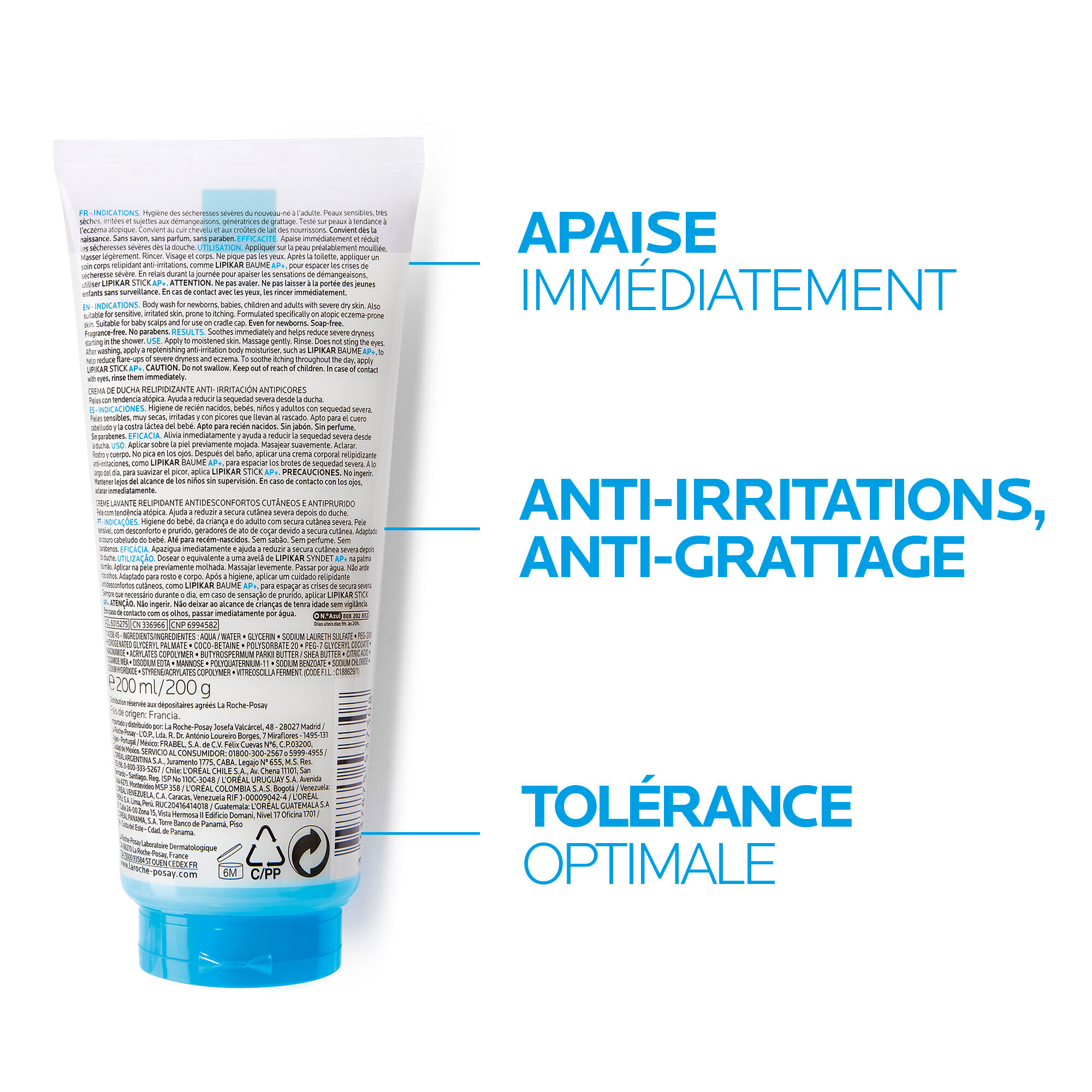 3337875537308_Lipikar-Syndet-AP+-Cream-Wash_200ml_05_La-Roche-Posay