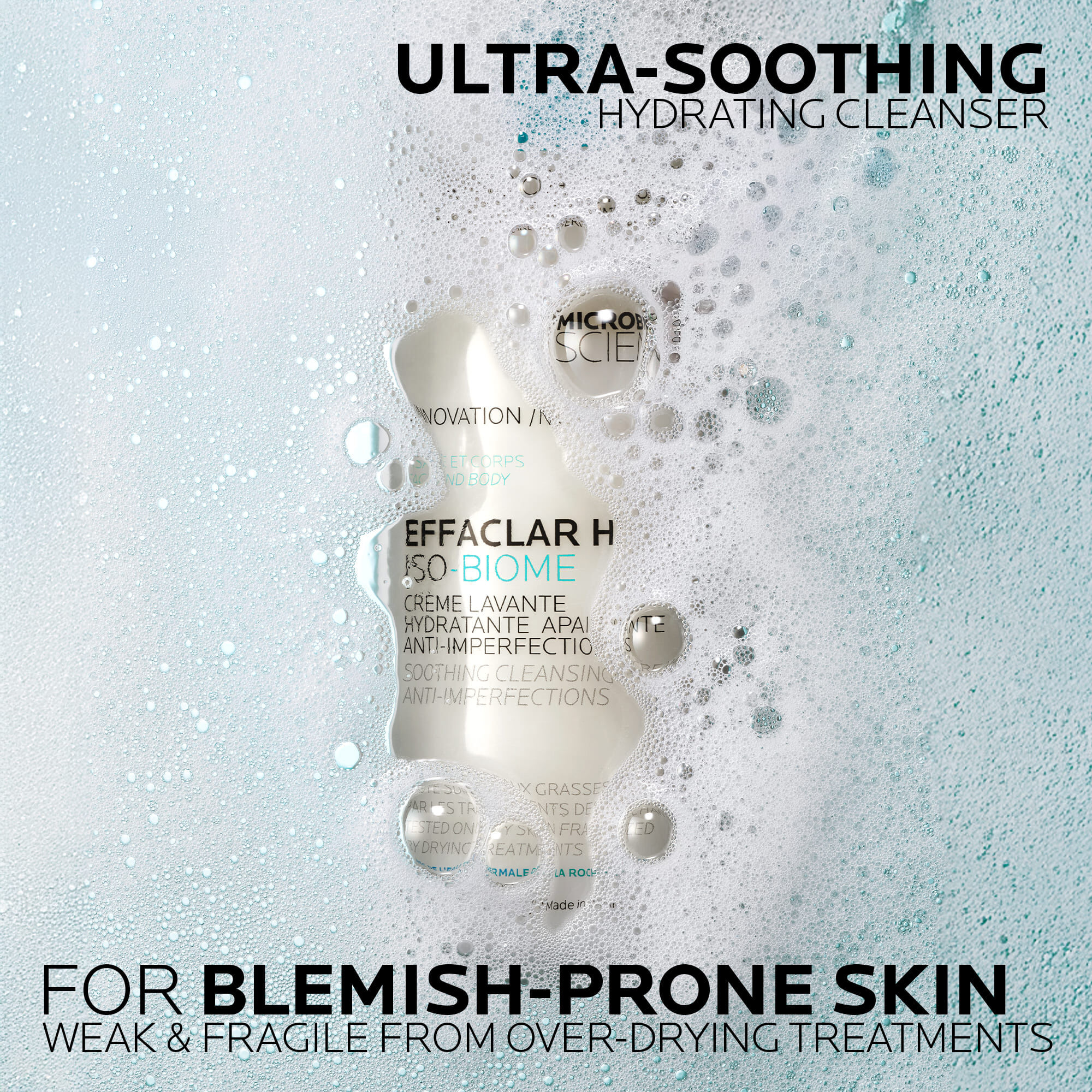 Effaclar H ISO-BIOME Cleansing Cream For Oily, Blemish-Prone Skin