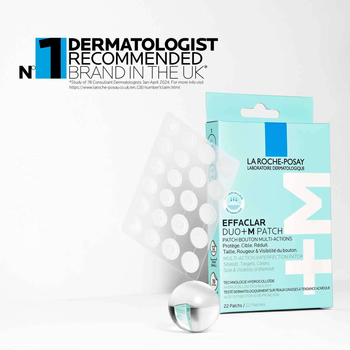 Effaclar Duo+M 3H Spot Patches | La Roche Posay UK