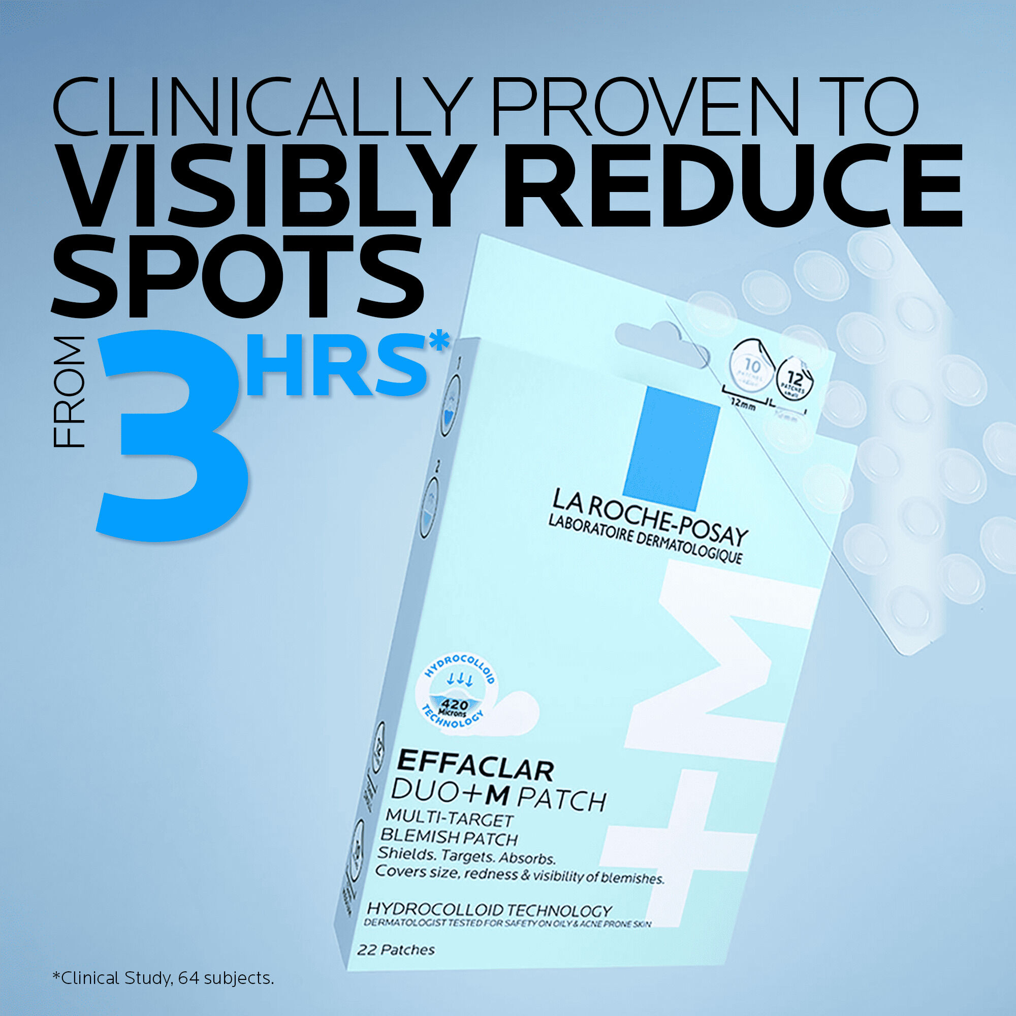Effaclar Duo+M 3H Spot Patches