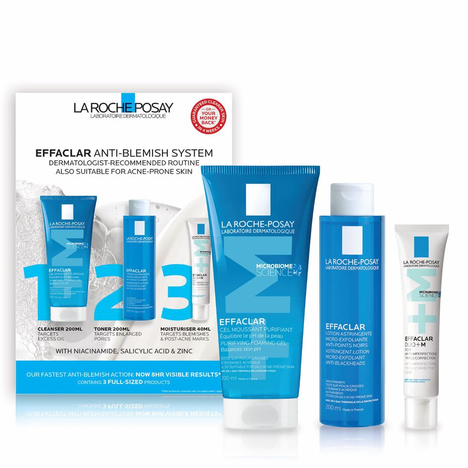 Effaclar 3 Step Kit  Routine for Oily Skin  La Roche-Posay UK