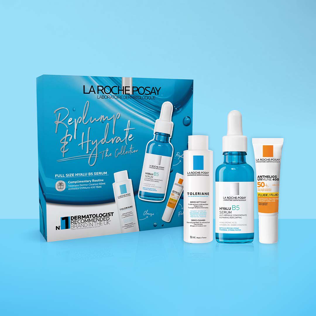 Replump and Hydrate Hyalu B5 Set, Worth £55†