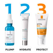 Routine to Hydrate and Protect, for de-hydrated skin