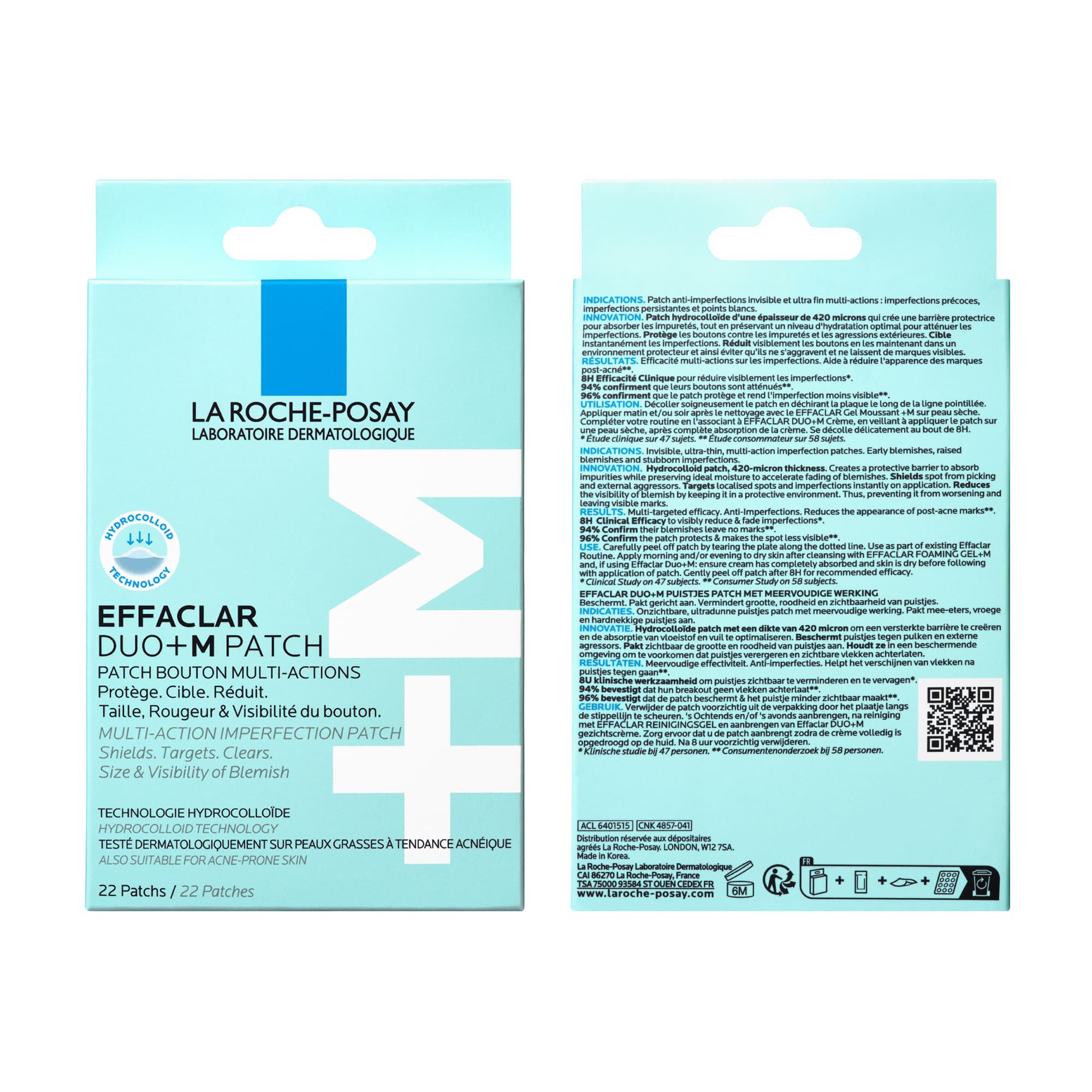 Effaclar Duo+M 3H Spot Patches
