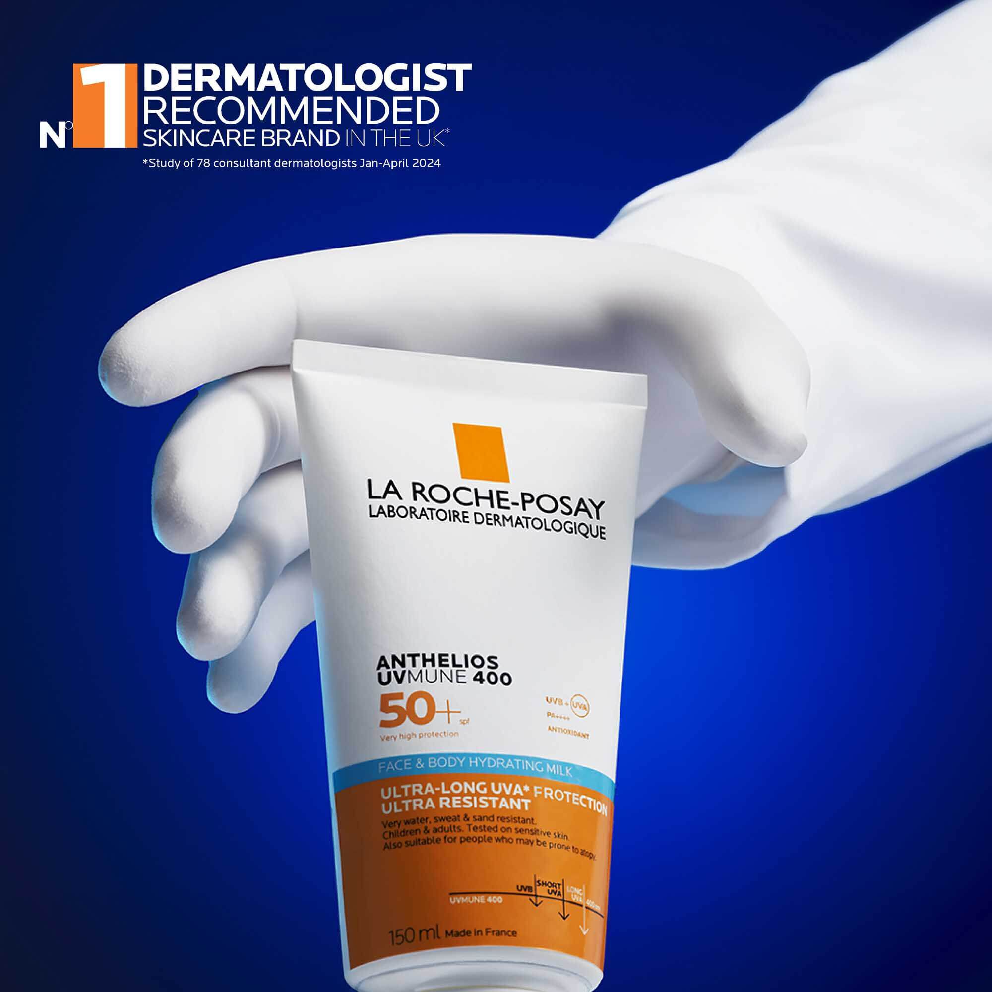 Anthelios UVMune 400 SPF50+ Face & Body Hydrating Milk