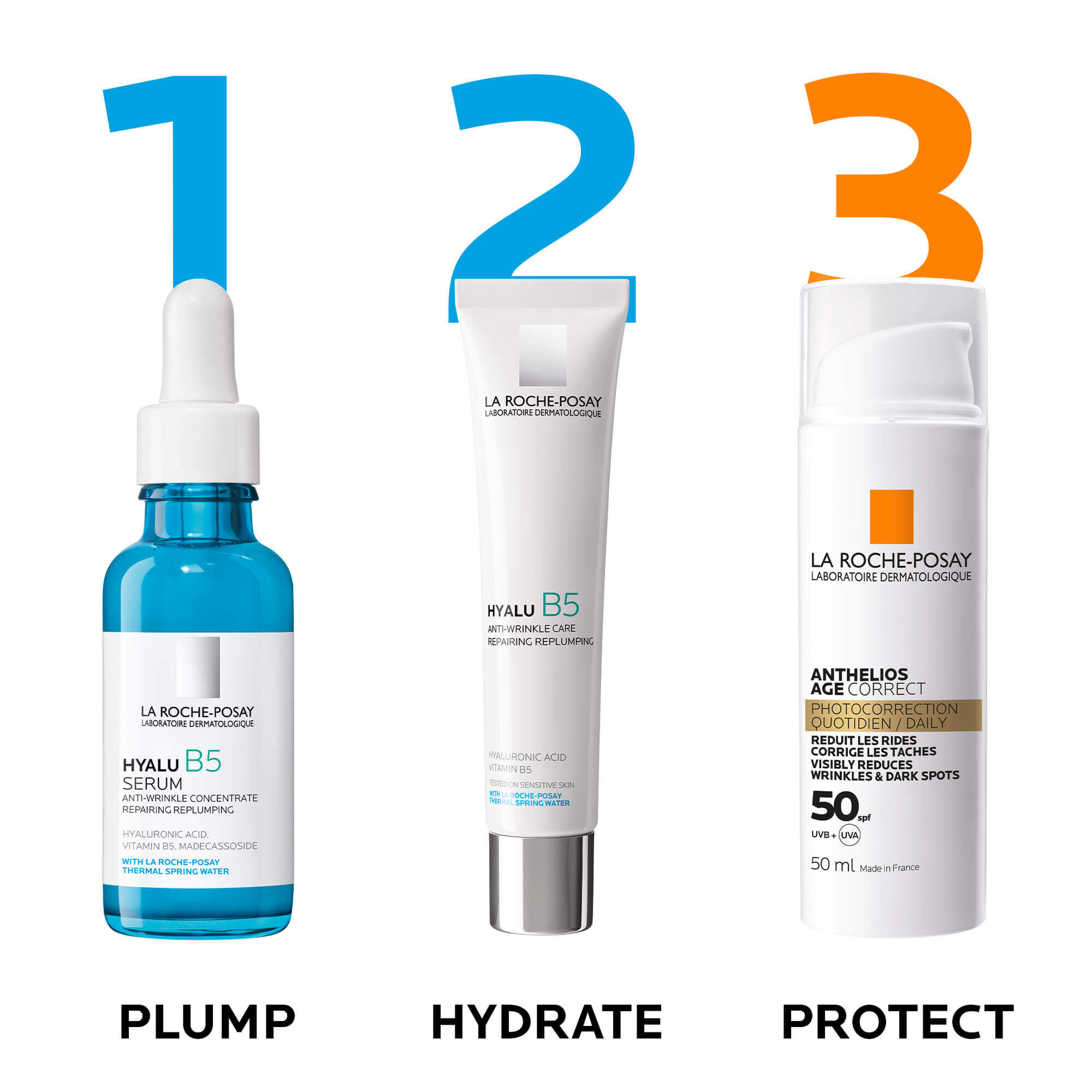  Routine to Hydrate and Protect, for signs of ageing