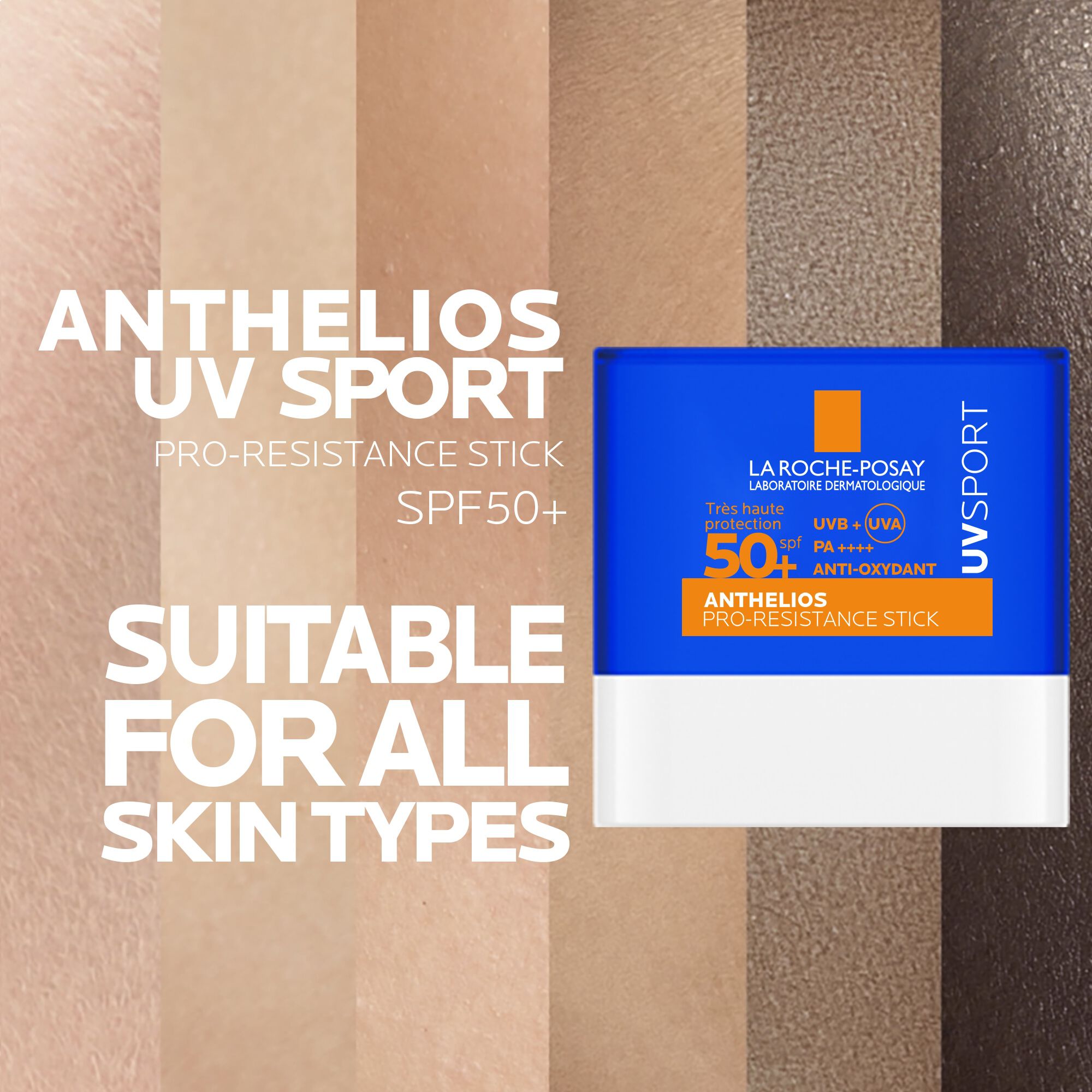 Anthelios UVSPORT Pro-Resistance Stick SPF50+