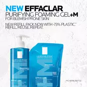 Effaclar Purifying Cleansing Gel Refill 400ml Bundle