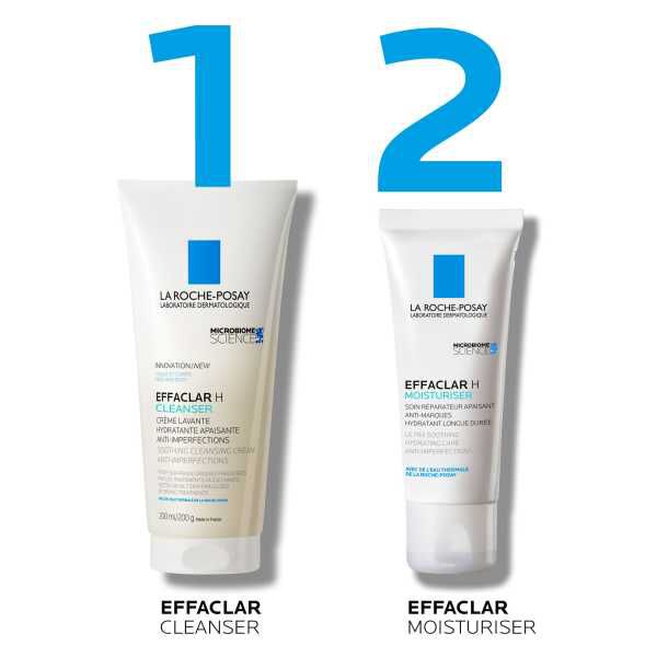 Effaclar H ISO-BIOME Cleansing Cream For Oily, Blemish-Prone Skin