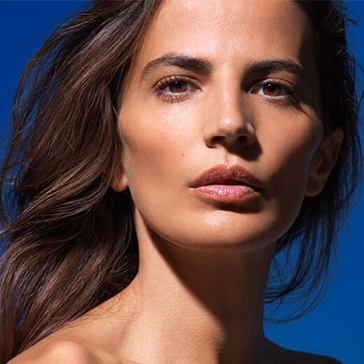 Woman with a shadow cast over her face