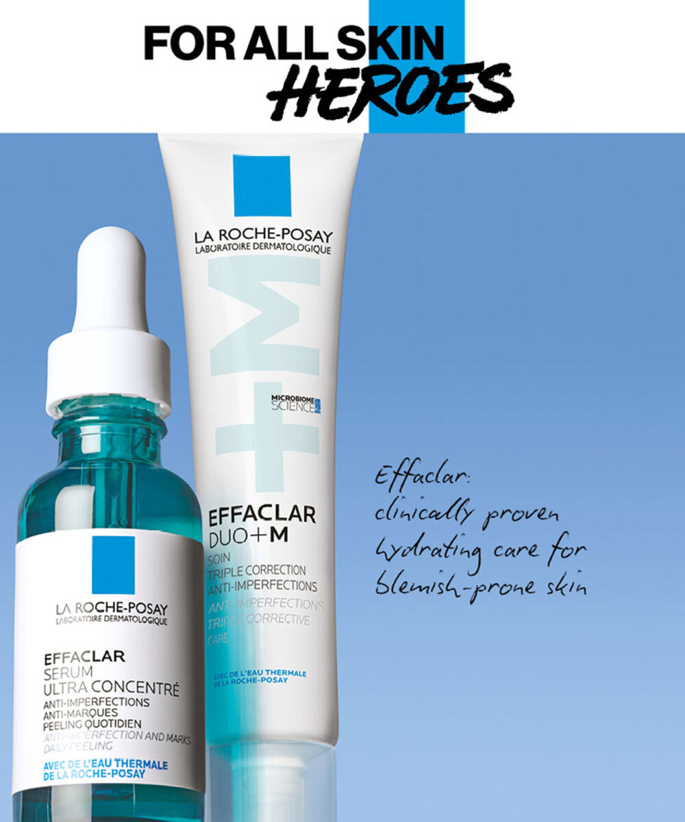 Effaclar, clinically proven hydrating care for blemish-prone skin
