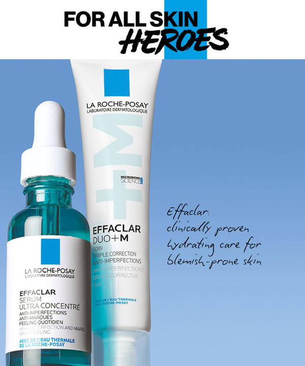 Effaclar, clinically proven hydrating care for blemish-prone skin