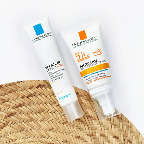 skin prone acne cream sun posay