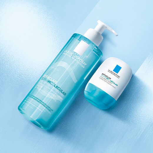 A promotional image Anthelios UVAIR from La Roche-Posay and highlighting that 99% of 120 subject agree UVAIR feels lightweight on skin