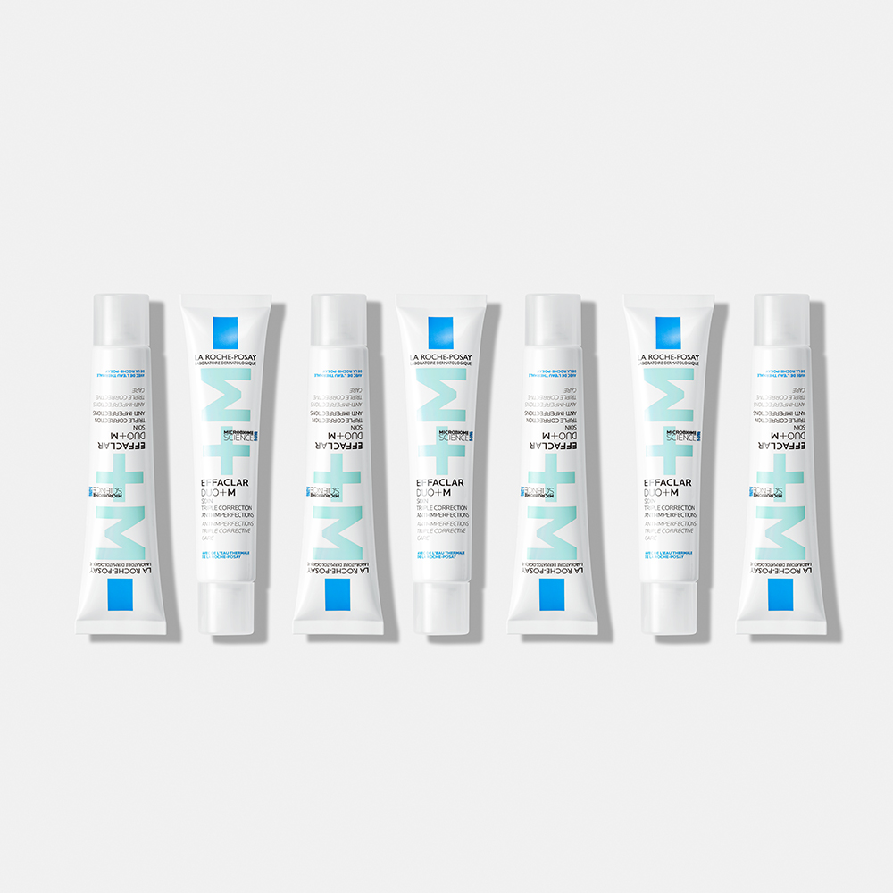 A line of top-to-toe La Roche-Posay Effaclar Duo+M