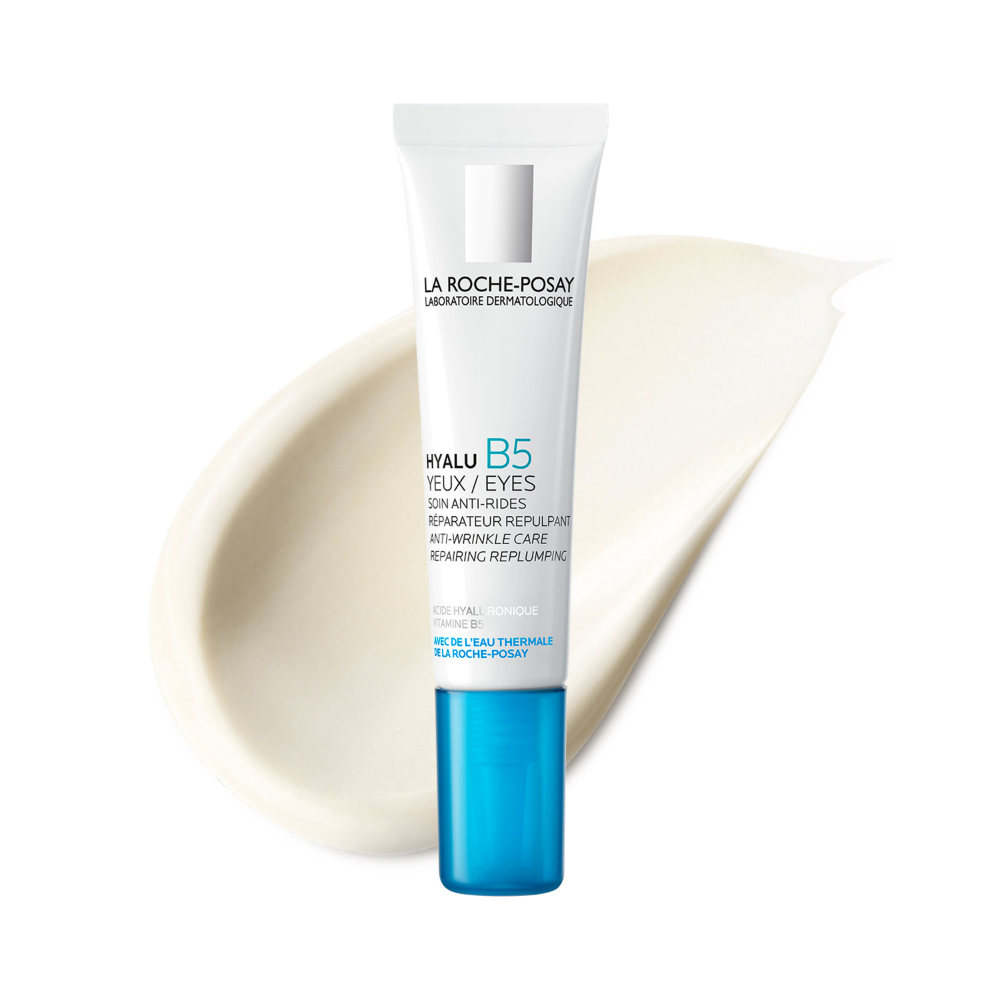 La Roche-Posay's Hyalu B5 Eyes with a thick texture containing hyaluronic acid